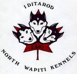 northwapiti iditarod 2001 dog list