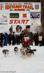 2006 Iditarod Restart by Jan DeNapoli