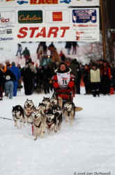 2006 Iditarod Restart by Jan DeNapoli